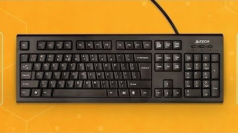 This is what an A4Tech Keyboard sounds like