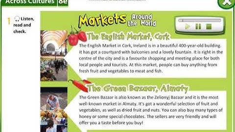 Excel 6.Module 8e. p 95.Markets Around the World video ver