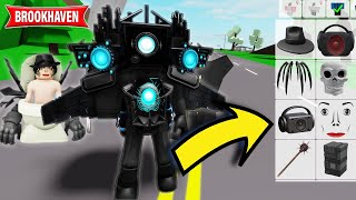 HOW TO TURN INTO Skibidi Toilet 69 in Roblox Brookhaven! ID Codes
