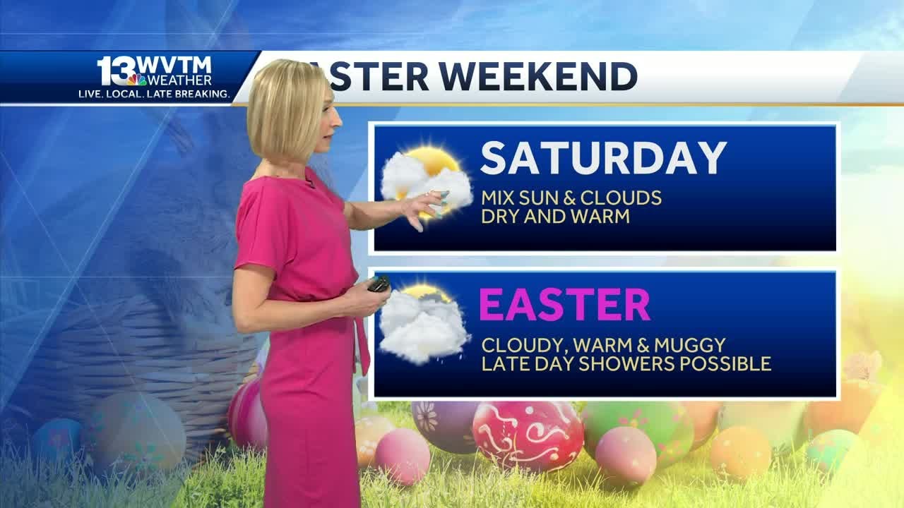 Temperatures continue to warm in Alabama through the weekend with a ...