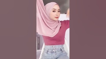 Tutorial pashmina tanpa jarum pentul #tutorialhijab #hijabstyle #shortvideo #like #subscribe