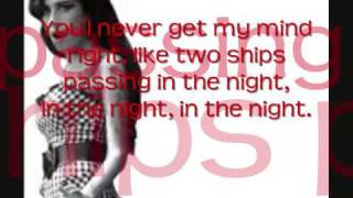 Video thumbnail of "In My Bed - Amy Winehouse - Lyrics"