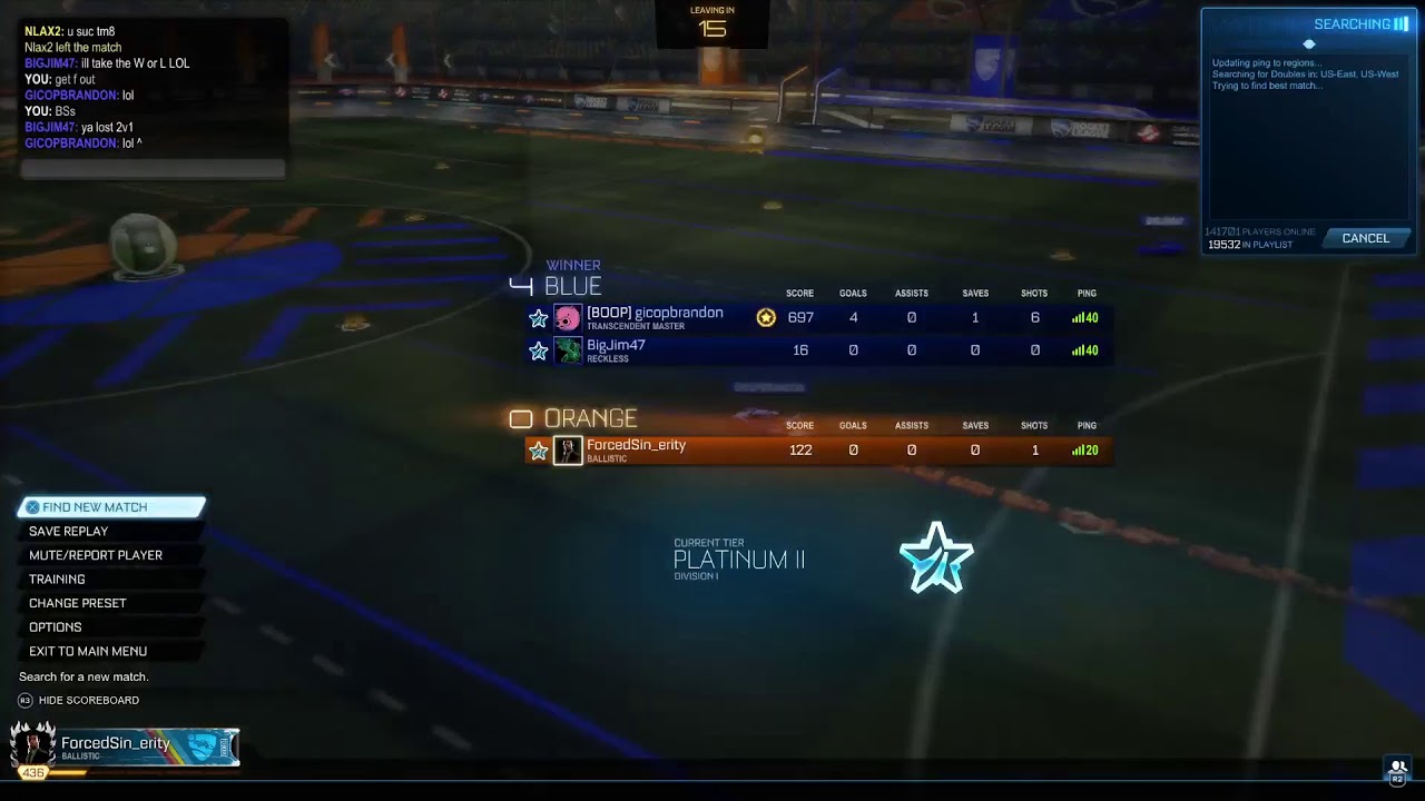 [Rocket League] Ranking to Grand Champion- 2v2 SOLO -Season 11- #392 ...