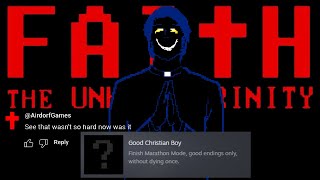 How to be a Good Christian Boy in FAITH: THE UNHOLY TRINITY