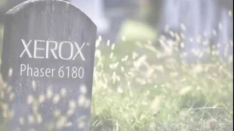 R.I.P. Xerox Phaser 6180