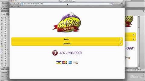 Build iPhone Apps using Dreamweaver CS6 and Xcode combined Part 8