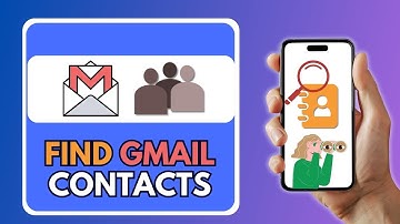How to see contacts in gmail | How to find contacts in gmail | gmail contact list