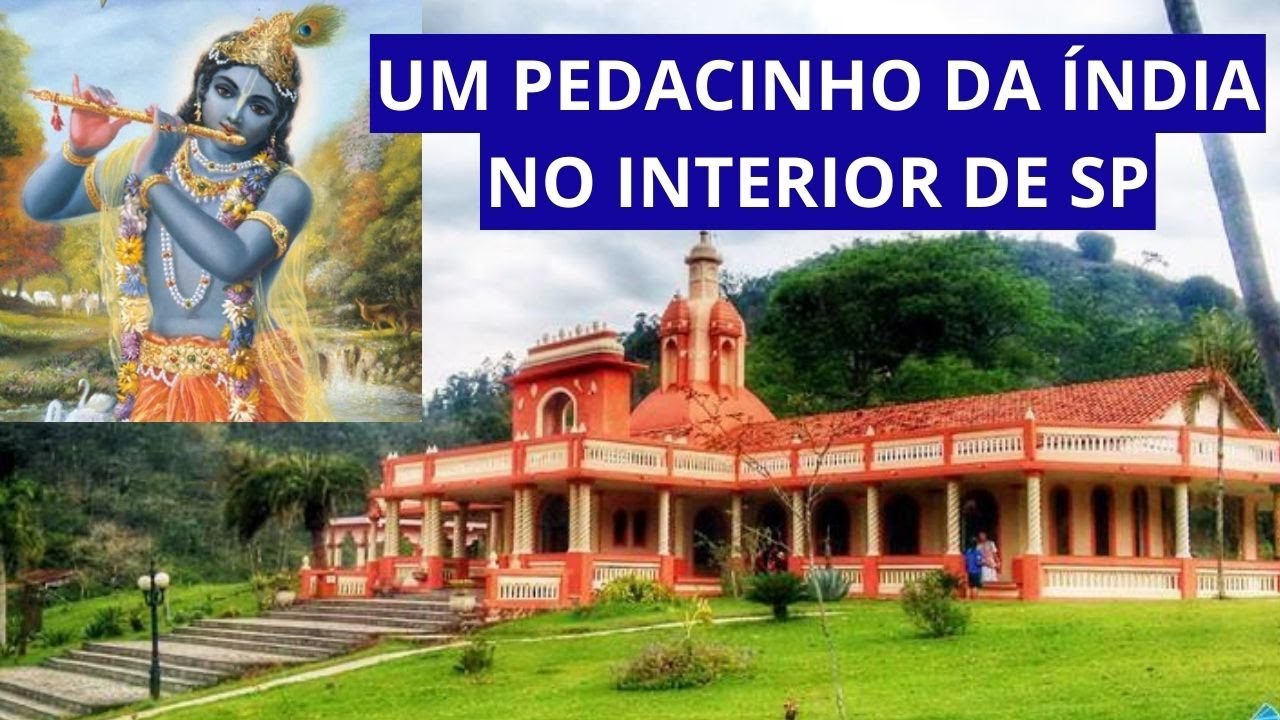 Um pedacinho da Serra da Mantiqueira e do Templo Hare Krishna na