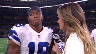 Amari Cooper has a 217 yard, 3 touchdown day against the rival Eagles   Dec 9, 2018
