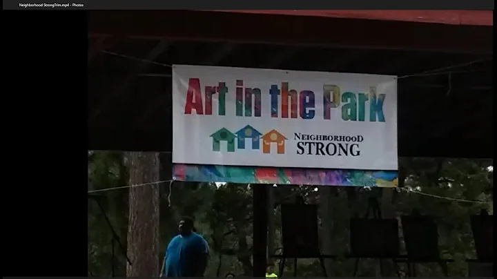 My Grandson's Singing at an Event (Art in the Park...