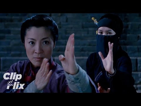 Crouching Tiger, Hidden Dragon (1/3) | Pencuri Pedang: Michelle Yeoh VS Zhang Ziyi | ClipFlix