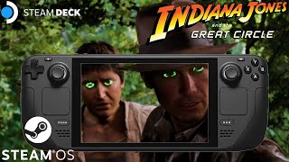 Indiana Jones and the Great Circle Steam Deck Gameplay #steamdeck #indianajonesandthegreatcircle