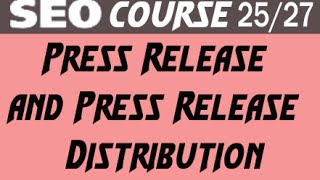 seo course 25 27 press release and press release distribution urdu hindi