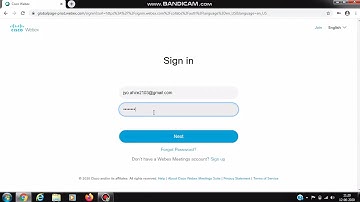 WEBEX Tutorial | How to Sign in and Rename your Webex profile