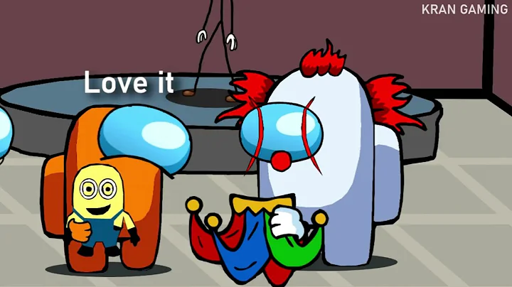 Among us with IT Clown, Death Note, Vanishing Cream ft. Henry Stickmin   Among us Animation