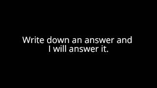Ask Alex Mitchell #5 (CLOSED)
