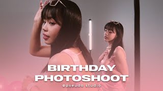 MY 1ST BIRTHDAY PHOTOSHOOT! | Pseudo Studio