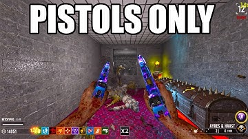 COD Zombies but I can Only Use PISTOLS (Black Ops 3)