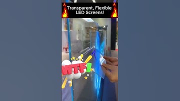 Transform Any Window with Transparent LED Screen Film: Stunning, Futuristic Video Displays