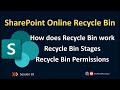 How SharePoint Online Recycle Bin works | Stages of Recycle Bin in SPO | SharePoint Online Training