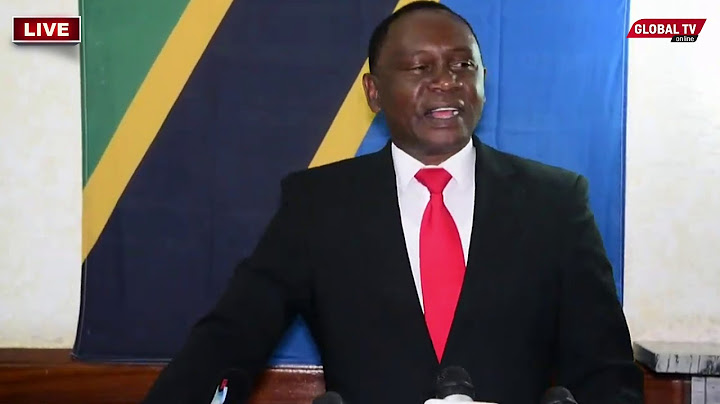 MSIGWA ALIVYOTANGAZA NIA YA KUGOMBEA URAIS KUPITIA CHADEMA 2020...