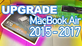 The Last Upgradable Mac? How to Upgrade MacBook Air 2015-2017. Step by Step Process Samsung 1TB SSD screenshot 5