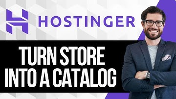 How to Turn an Online Store into a Catalog with Hostinger Website Builder