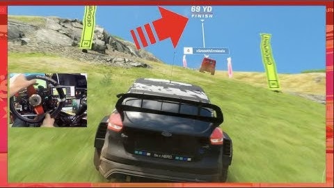 Forza Horizon 4 -HillClimb Race To Finish LOL - NEW Route Creator! | SLAPTrain