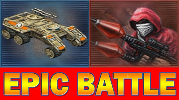 GDI APC vs Nod Rocket Squad