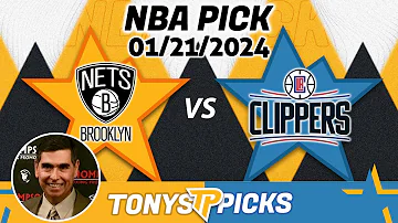 Brooklyn Nets vs. LA Clippers 1/21/2024 FREE NBA Picks and Predictions on NBA Betting Tips for Today