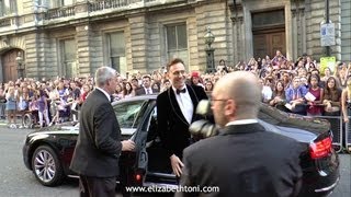 Tom Hiddleston GQ Awards 2013 Arrival