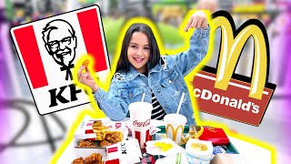 MC vs KFC  Vouă Care Vă Place Mai Mult !? | McDonalds vs KFC  What do you prefer?