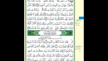 سورة يوسف مكتوبة ماهر المعيقلي