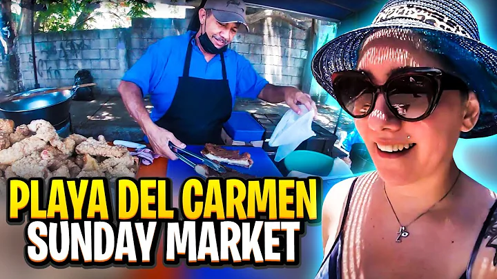 Playa Del Carmen Sunday Market Local Mexican Stree...