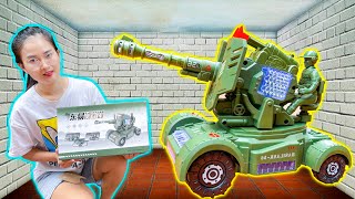 Changcady review self-propelled armored vehicle model and control tank battle game