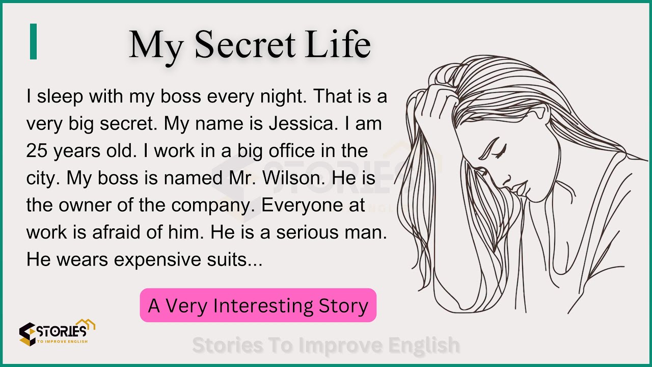 Я сплю со своим боссом каждую ночь ✅ Изучайте английский через истории (уровень A1-A2) 🌙