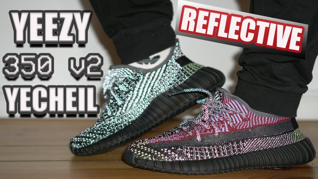 Adidas YEEZY Boost 350 V2 YECHEIL Review & On Feet - YouTube