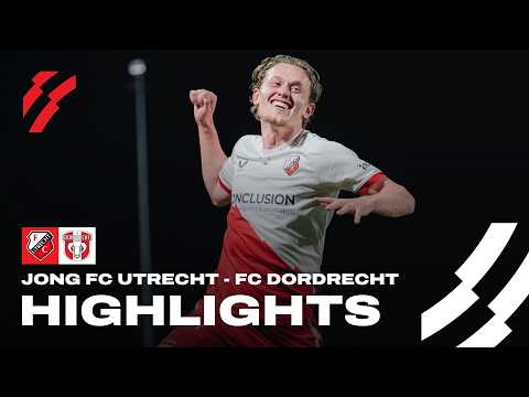 Jong FC Utrecht WINT en PAKT RECORD! 🔥 | HIGHLIGHTS — football highlights