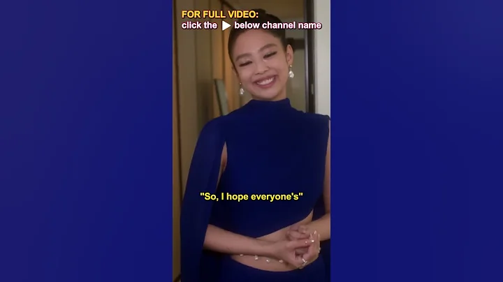 BLACKPINK Jennie's Shocking Revelation!