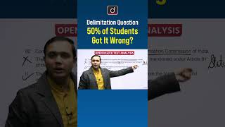 Delimitation Process in India | Drishti IAS English | #shorts #Delimitation #Polity