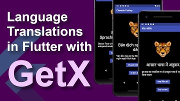 GetX - Flutter Internationalization (Switch languages) - Part 4