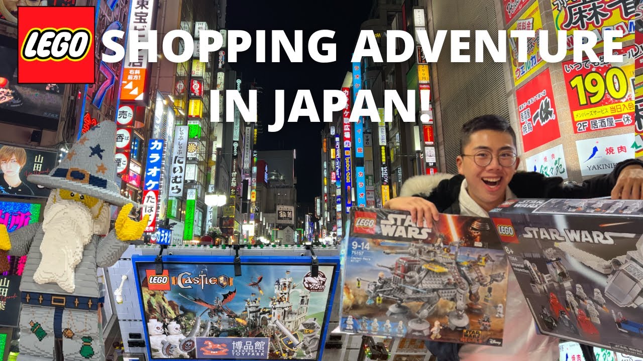 LEGO Shopping Adventure in Tokyo, Japan! The Hunt for RARITIES continues! 