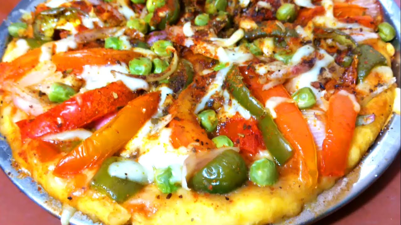 recipe to make pizza at home without oven