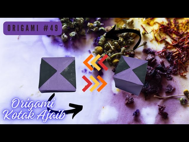 Magic Box Paper Origami Magic Box Youtube