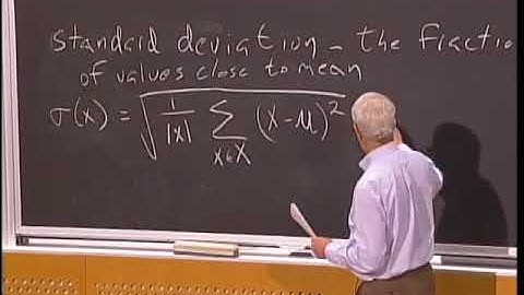 Lecture 15 Introduction to Statistical Thinking in Programming by MIT OCW