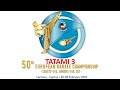 50th european karate championship tatami 3