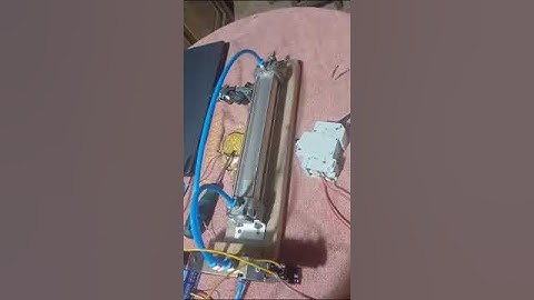 accionamiento con arduino cilindro doble efecto