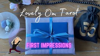 Lovely Om Tarot First Impressions - a soft and lovely deck for deep spiritual energy work!