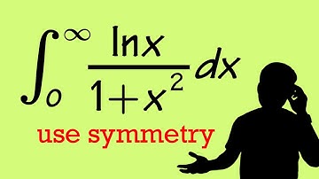integral of ln(x)/(1+x^2) from 0 to inf