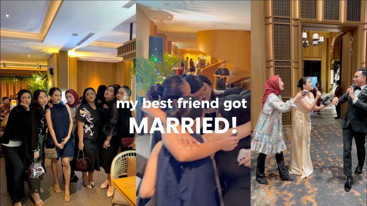 vlog: Sara's wedding day + chit chat with Merge. 👰🏻‍♀️